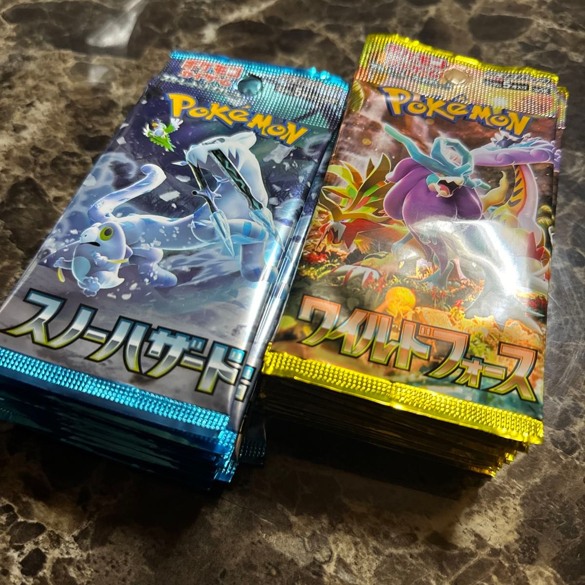 ポケモンカード スノーハザード ワイルドフォース 未開封30P ポケモンカード スノーハザード ワイルドフォース 未開封30P