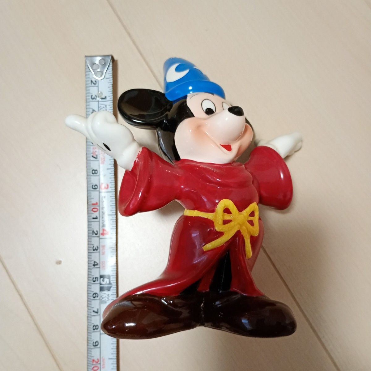 ミッキーマウス 魔法使い 陶器 フィギュア ミッキー 魔法 ミッキーマウス 魔法使い 陶器 フィギュア ミッキー 魔法