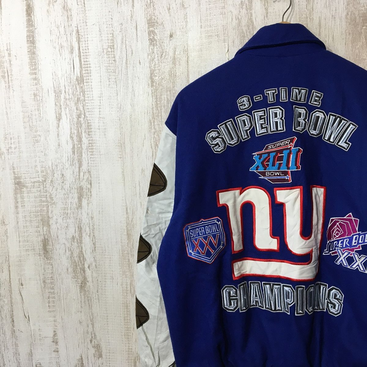 201☆【NFL ニューヨークジャイアンツ アメフト 3-TIME SUPER 201☆【NFL ニューヨークジャイアンツ アメフト 3-TIME SUPER