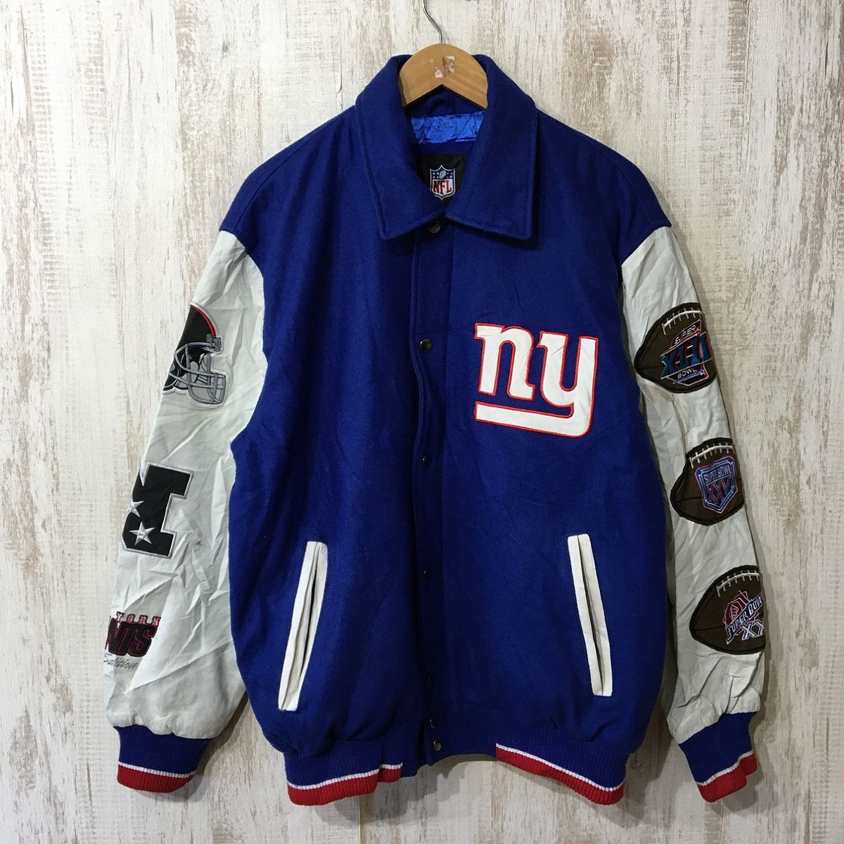 201☆【NFL ニューヨークジャイアンツ アメフト 3-TIME SUPER 201☆【NFL ニューヨークジャイアンツ アメフト 3-TIME SUPER