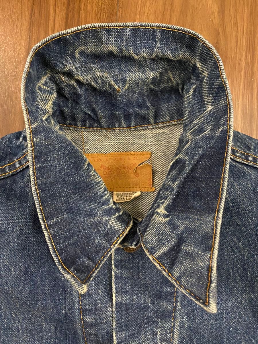 Levis リーバイス 70s 70505-0217 横ケアタグ 40 L 濃紺 USA製 Levis リーバイス 70s 70505-0217 横ケアタグ 40 L 濃紺 USA製