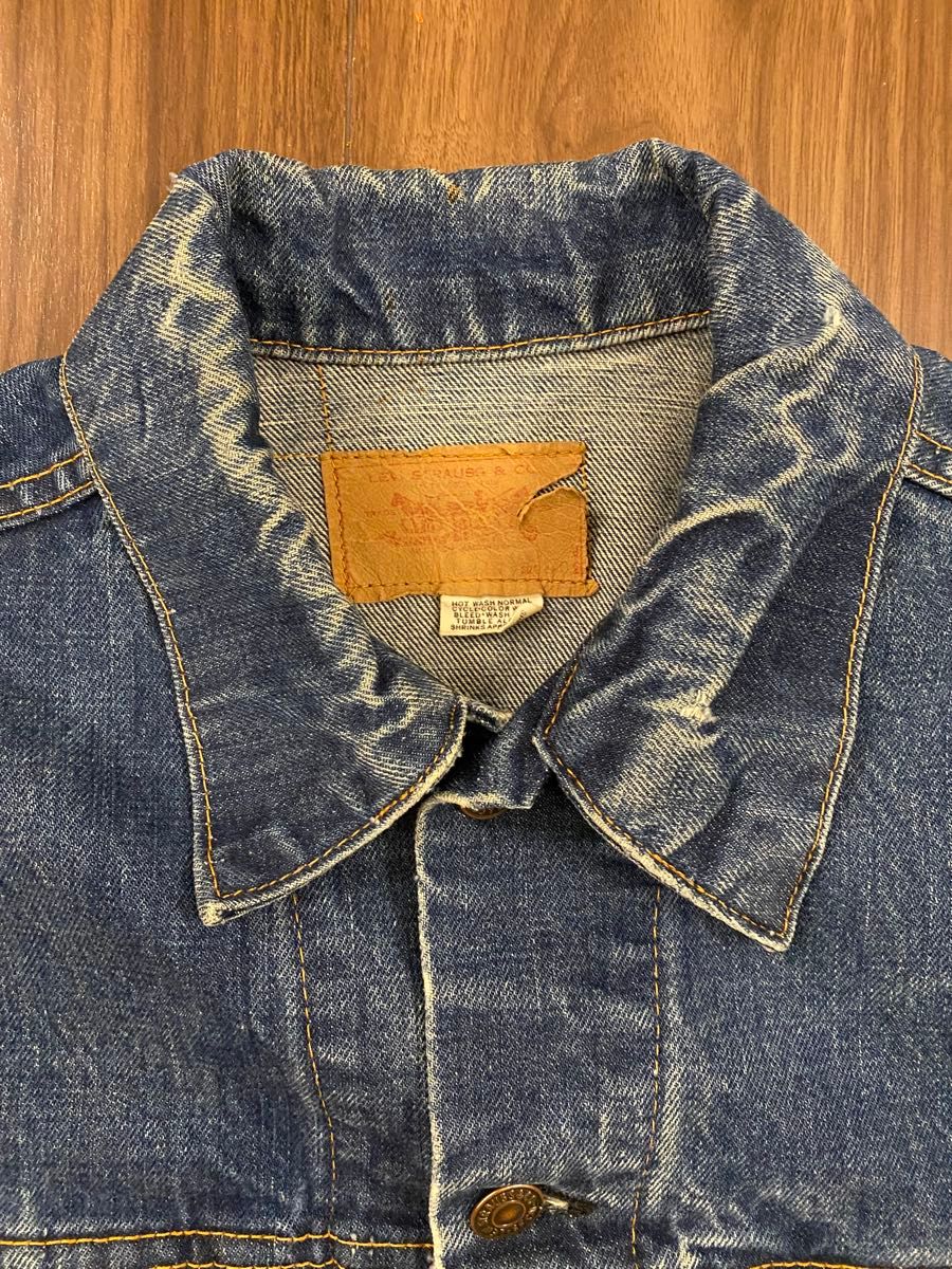 Levis リーバイス 70s 70505-0217 横ケアタグ 40 L 濃紺 USA製 Levis リーバイス 70s 70505-0217 横ケアタグ 40 L 濃紺 USA製