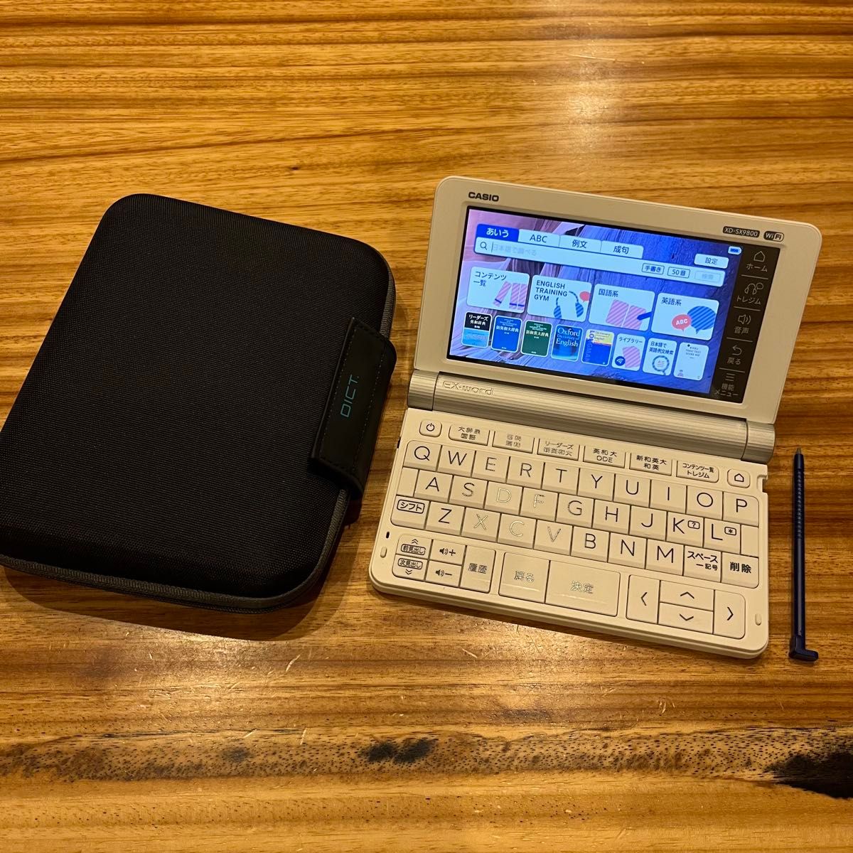 CASIO カシオ EX-word エクスワード 電子辞書 XD-SX9800WE 英語 CASIO カシオ EX-word エクスワード 電子辞書 XD-SX9800WE 英語