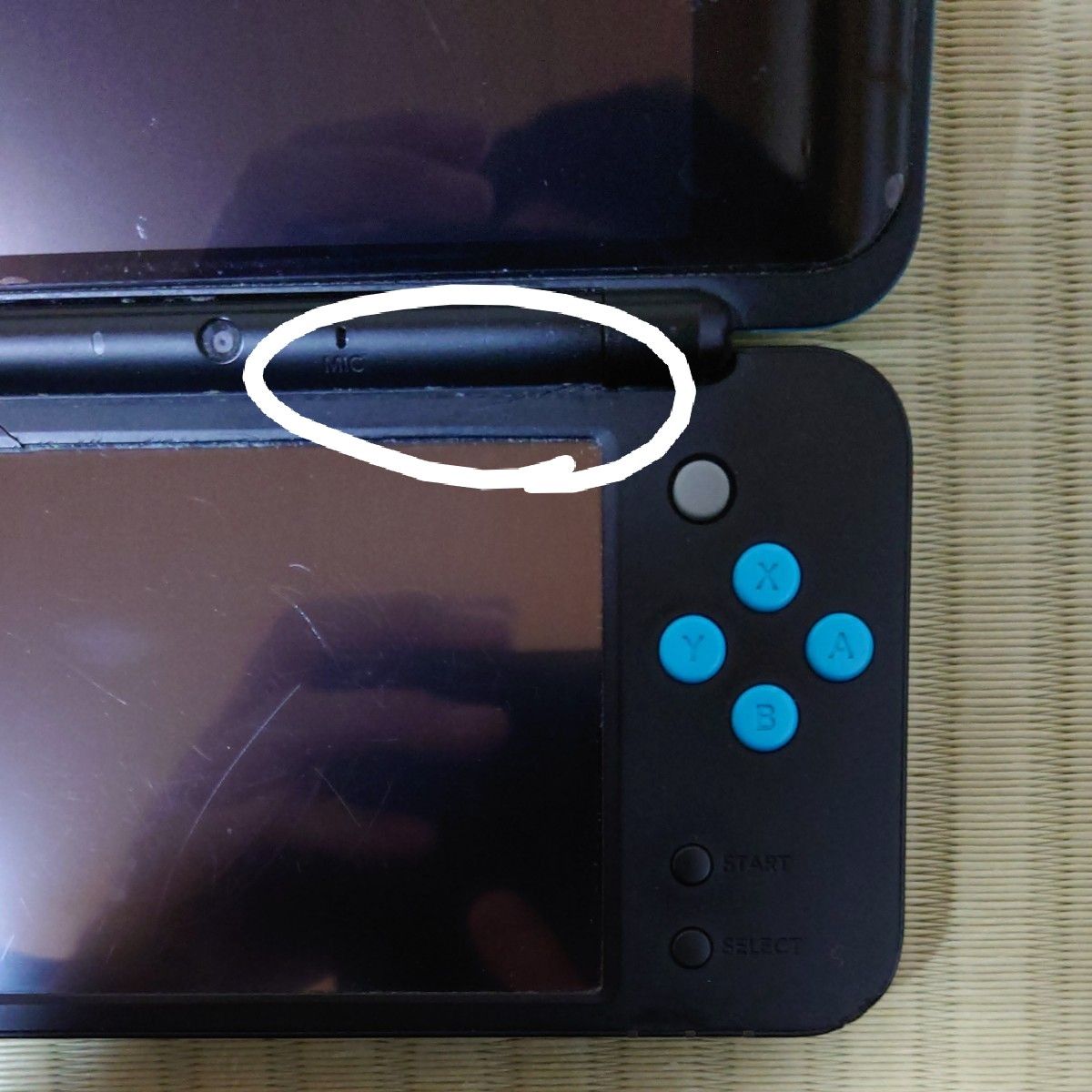 高級ブランド 中古 ジャンク 欠品 ブラック×ターコイズ LL Newニンテンドー2DS ニンテンドー3DS LL本体