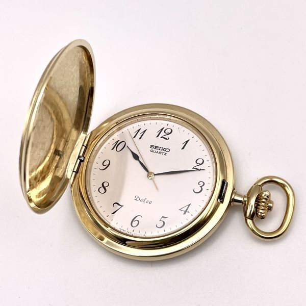 1円 稼働 □ SEIKO セイコー Dolce ドルチェ 懐中時計 アナログ 1円 稼働 □ SEIKO セイコー Dolce ドルチェ 懐中時計 アナログ