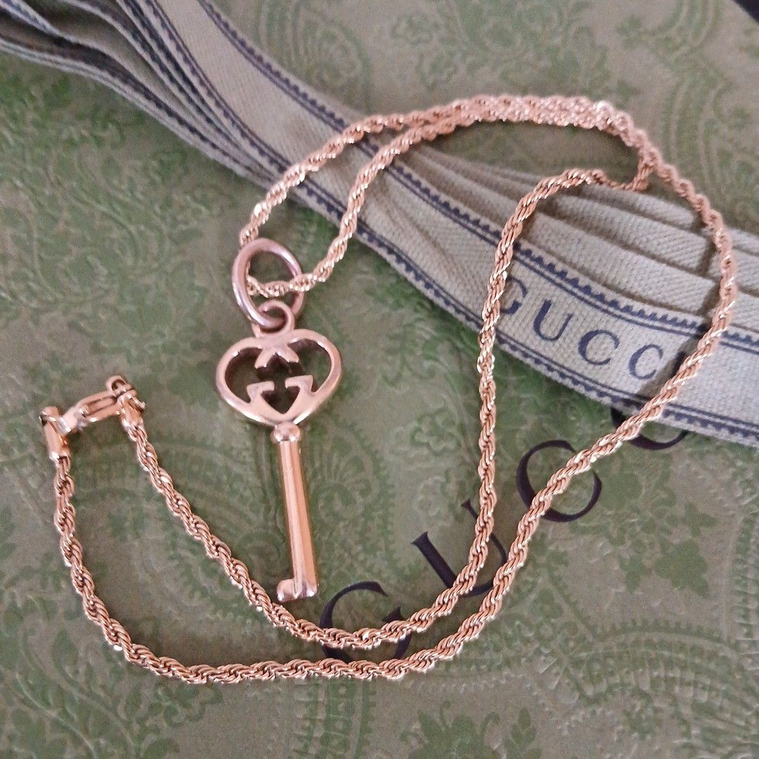GUCCI 正規キーチャーム ハートゴールド & ネックレス|Yahoo GUCCI 正規キーチャーム ハートゴールド & ネックレス|Yahoo