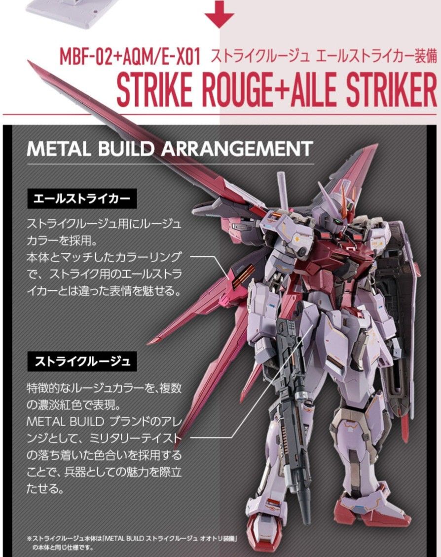 新品 未開封 METAL BUILD ストライクルージュ グランドスラム 新品 未開封 METAL BUILD ストライクルージュ グランドスラム
