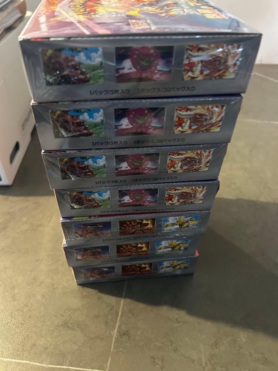 熱風のアリーナ 7BOXセット 新品未開封シュリンク付き ポケモン 熱風のアリーナ 7BOXセット 新品未開封シュリンク付き ポケモン