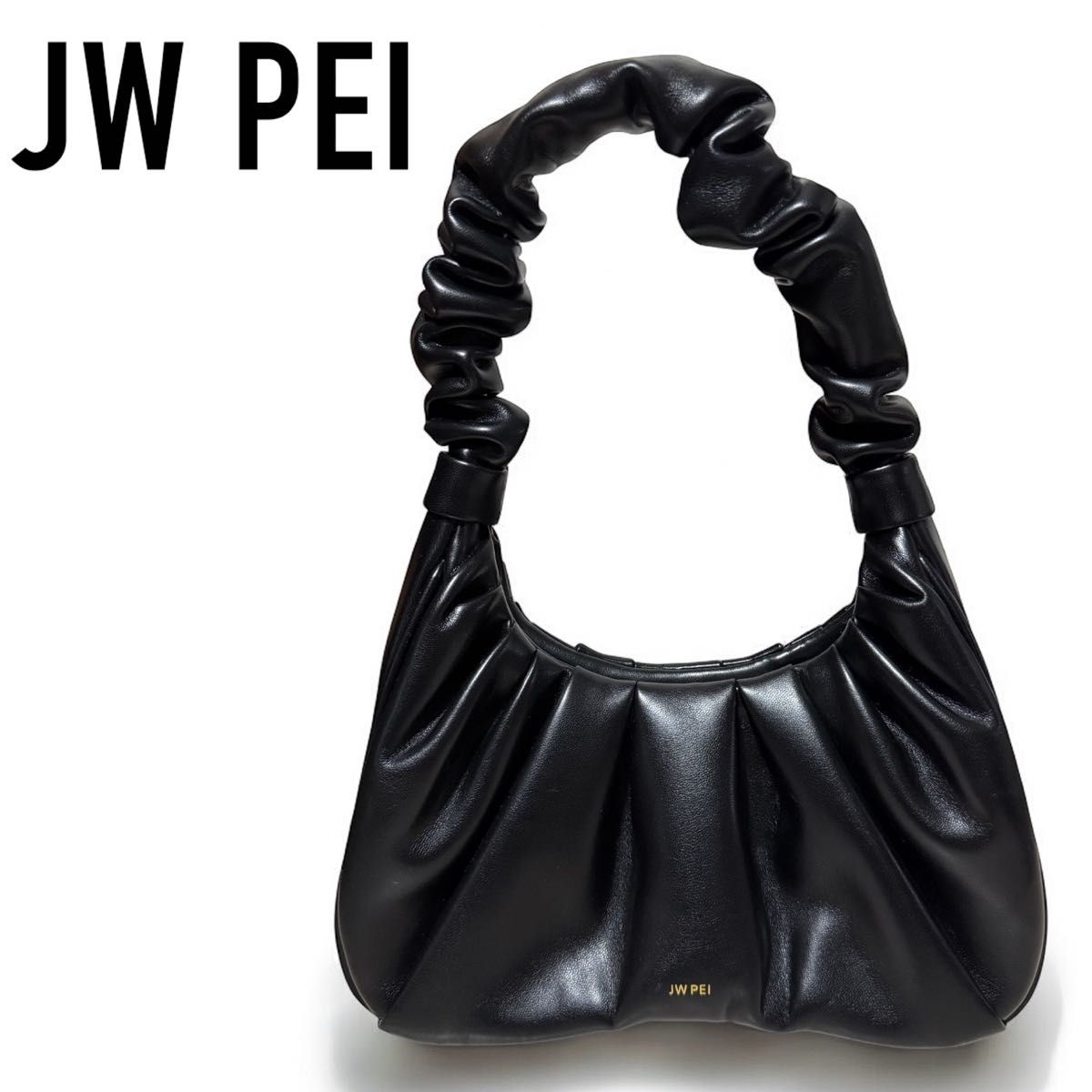JW PEI Gabbi ヴィンテージホーボー ハンドバッグ ブラック JW PEI Gabbi ヴィンテージホーボー ハンドバッグ ブラック