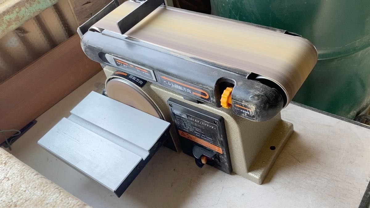 HARD HEAD ベルトディスクサンダー HBDS-100 購入後一年 モーター不調