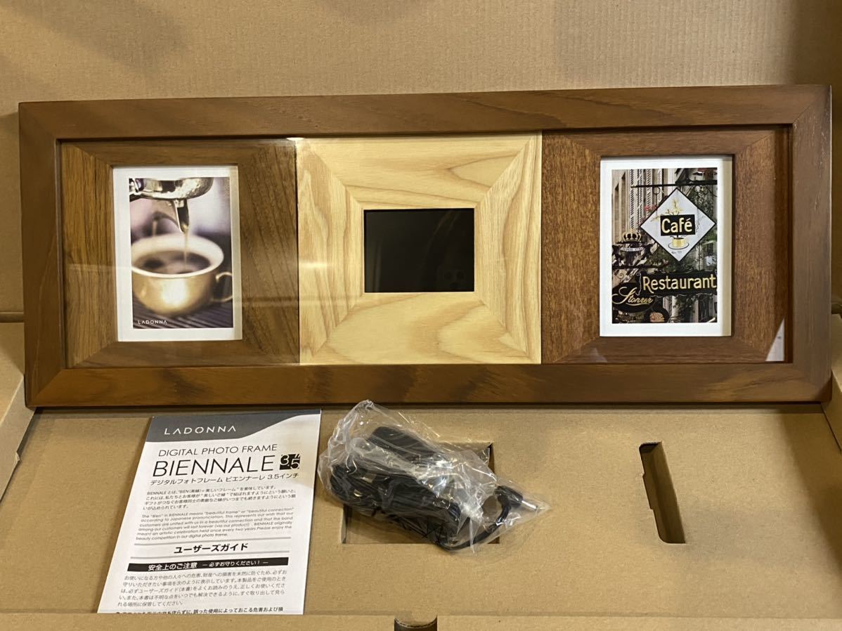  unused goods! digital photo frame BIENNALE