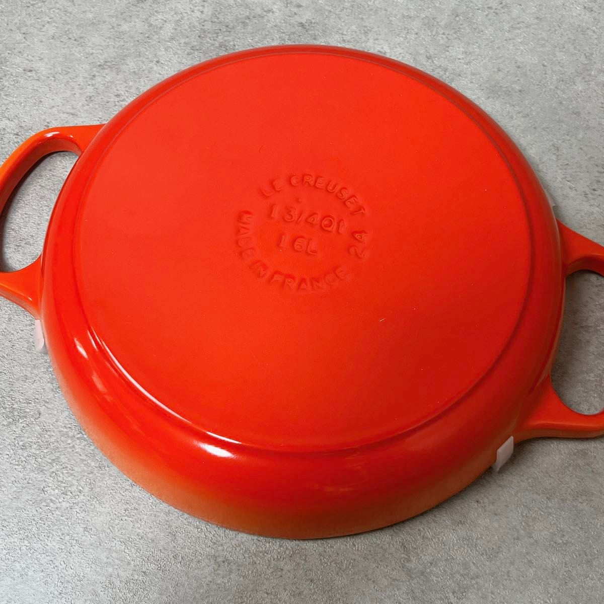 ルクルーゼ LE CREUSET ブレッドオーブン オレンジ 24㎝ 未使用 ルクルーゼ LE CREUSET ブレッドオーブン オレンジ 24㎝ 未使用