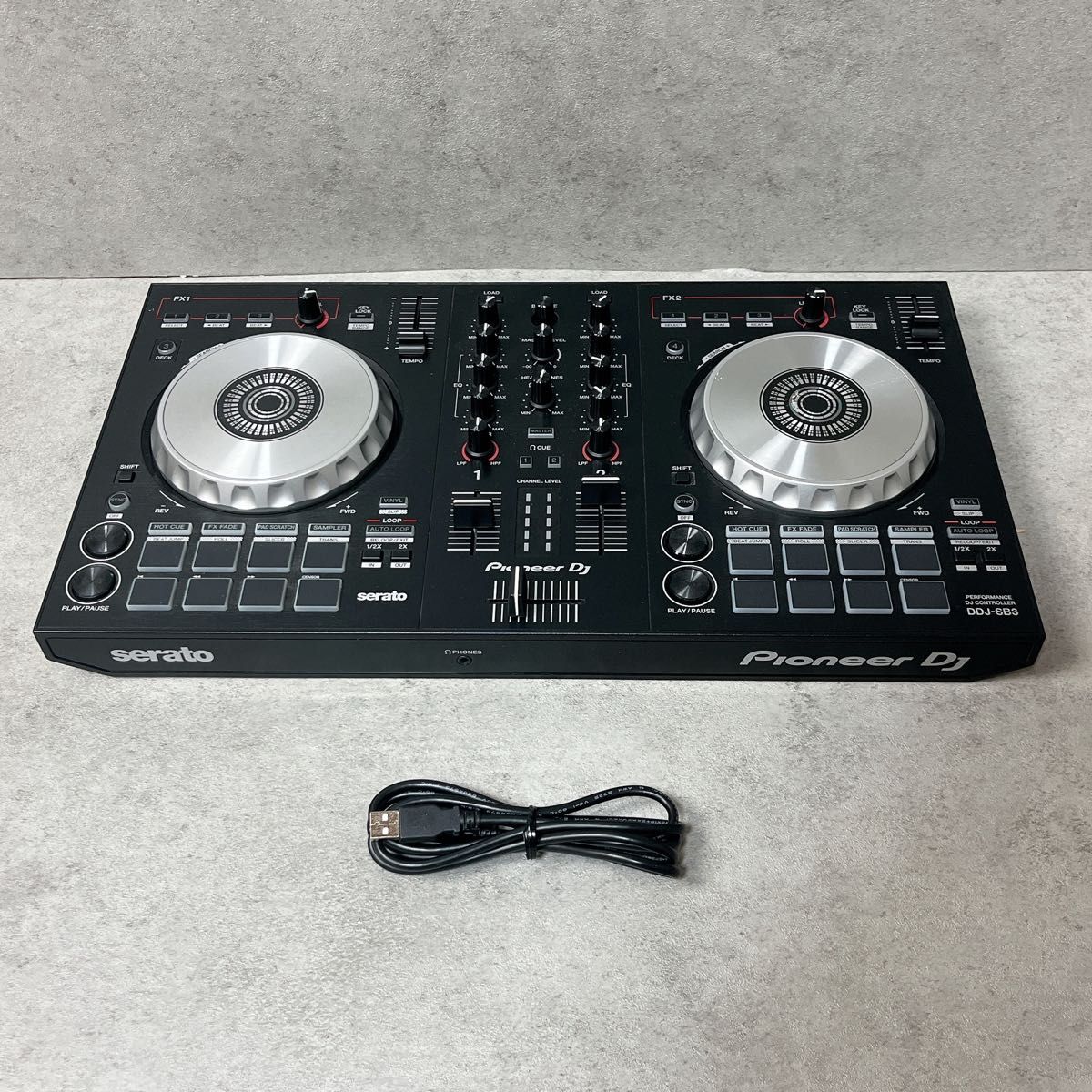Pioneer パイオニア DJコントローラー DDJ-SB3 2020年製 動作OK Pioneer パイオニア DJコントローラー DDJ-SB3 2020年製 動作OK