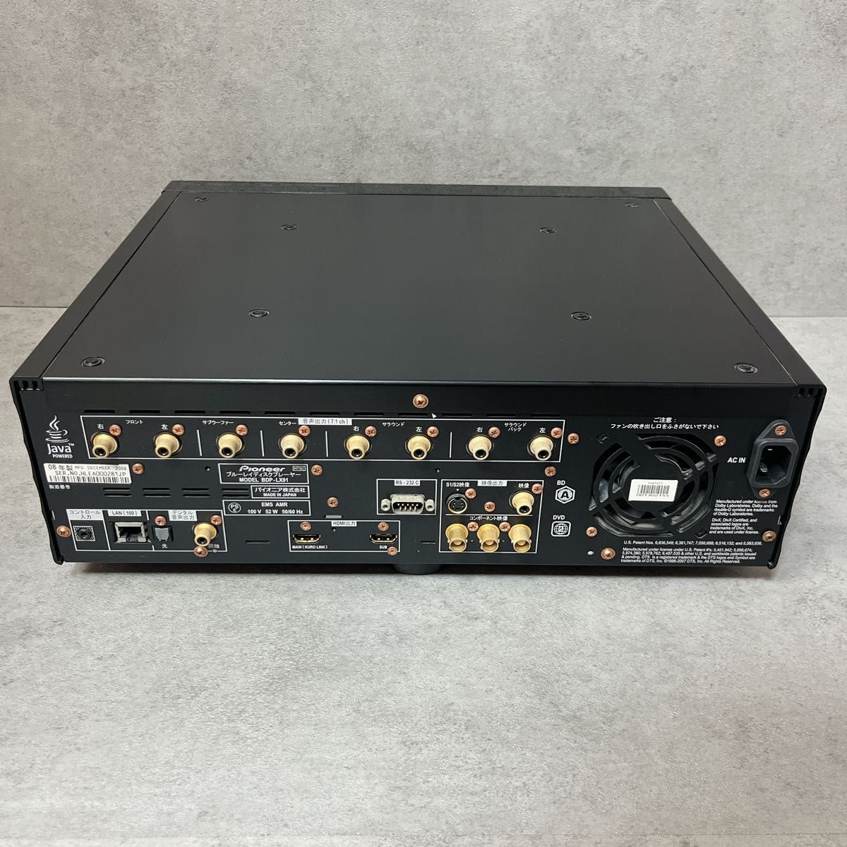 再生OK Pioneer パイオニア ブルーレイディスクプレーヤー Blu 再生OK Pioneer パイオニア ブルーレイディスクプレーヤー Blu