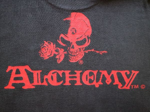 イギリス1977年創業Alchemyアルケミー1991年 USA製 ビンテージ Ｔシャツ/ The Exploited chaos uk G.B.H. Discharge ハードコア パンクpunk_画像5