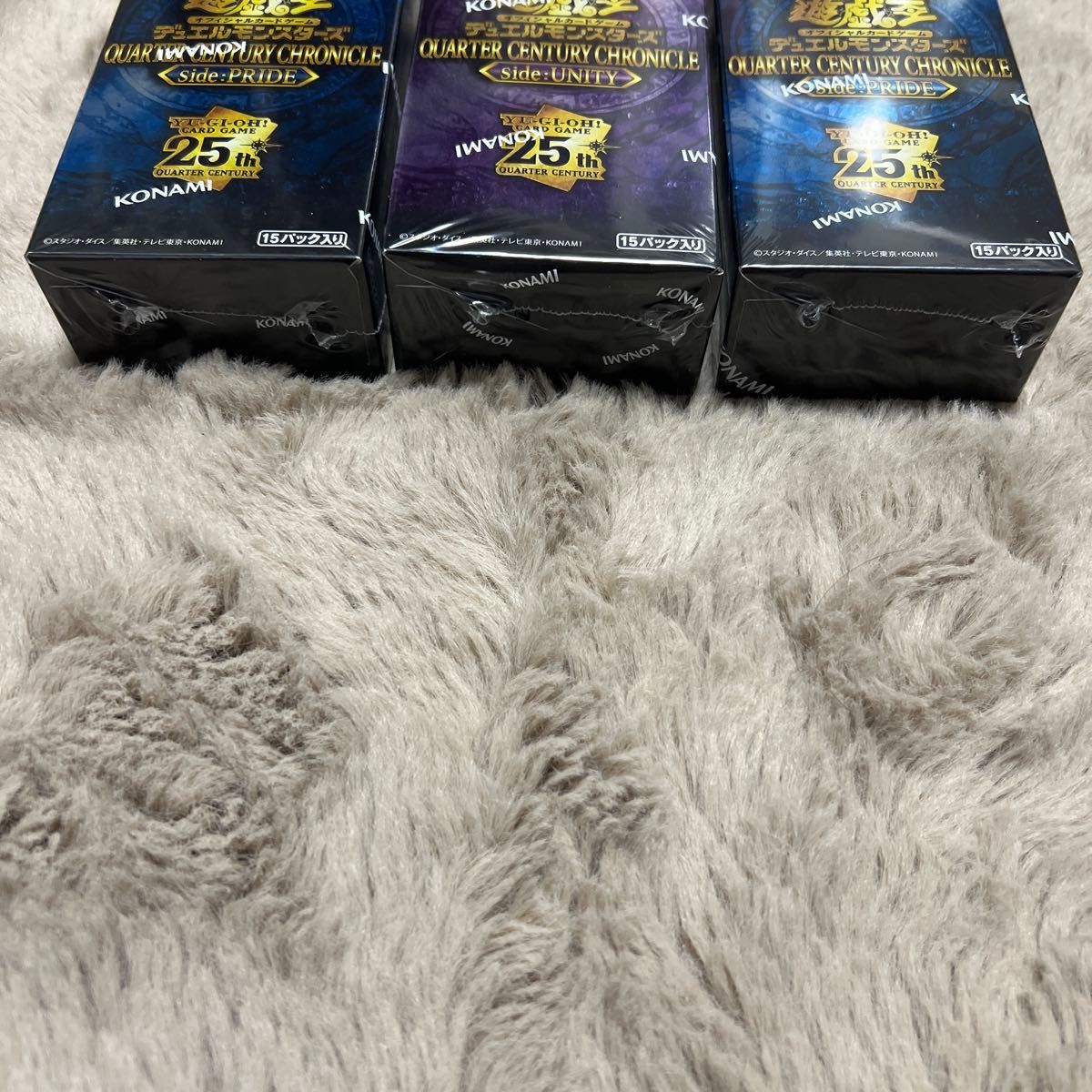 遊戯王】新品未開封unity pride シュリンク付き 3box まとめ売り 遊戯王】新品未開封unity pride シュリンク付き 3box まとめ売り