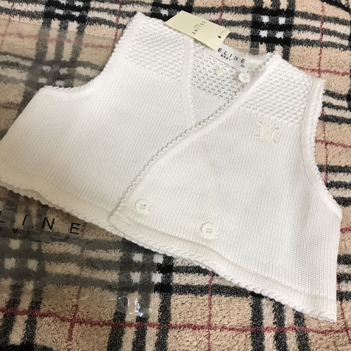 CELINE Celine * new goods the best 80 white *