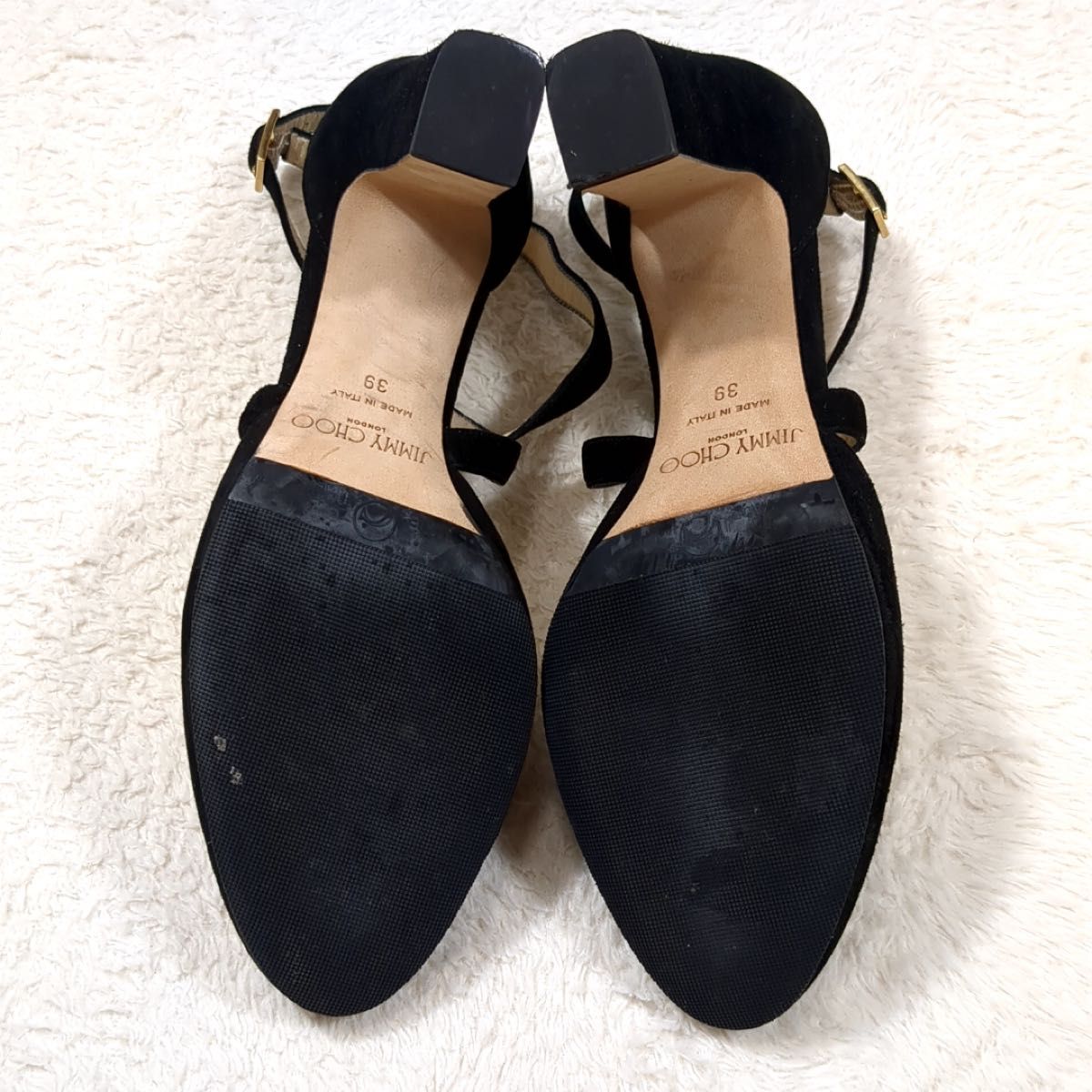 JIMMYCHOO ジミーチュウ ハイヒール パンプス チャンキーヒール JIMMYCHOO ジミーチュウ ハイヒール パンプス チャンキーヒール