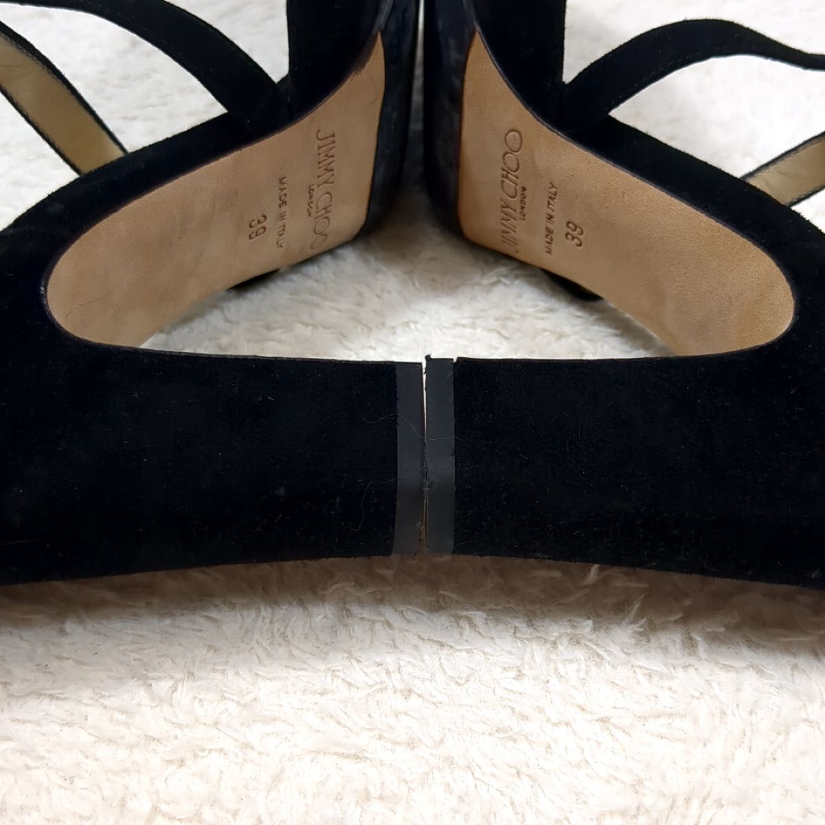 JIMMYCHOO ジミーチュウ ハイヒール パンプス チャンキーヒール JIMMYCHOO ジミーチュウ ハイヒール パンプス チャンキーヒール