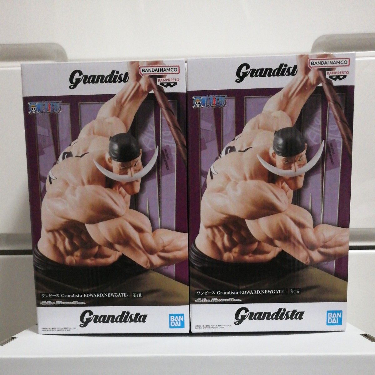 ワンピース Grandista EDWARD NEWGATE 2個セット 白ひげ ワンピース Grandista EDWARD NEWGATE 2個セット 白ひげ