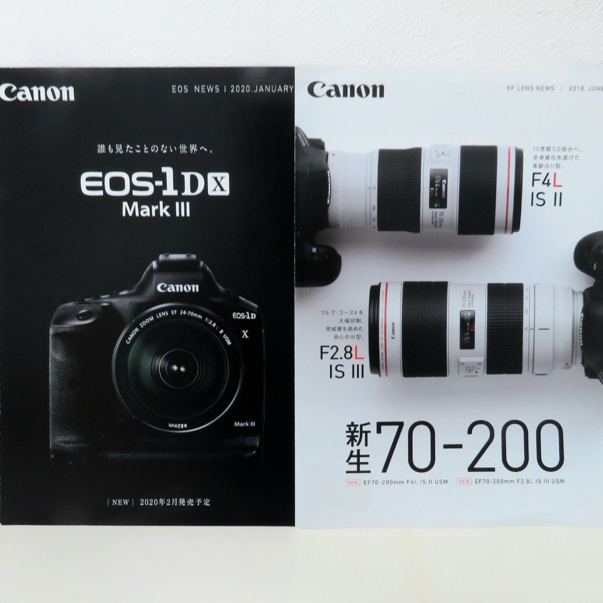 キヤノン EOS 1DX Mark3 レンズカタログ3部セット|Yahoo!フリマ キヤノン EOS 1DX Mark3 レンズカタログ3部セット|Yahoo!フリマ