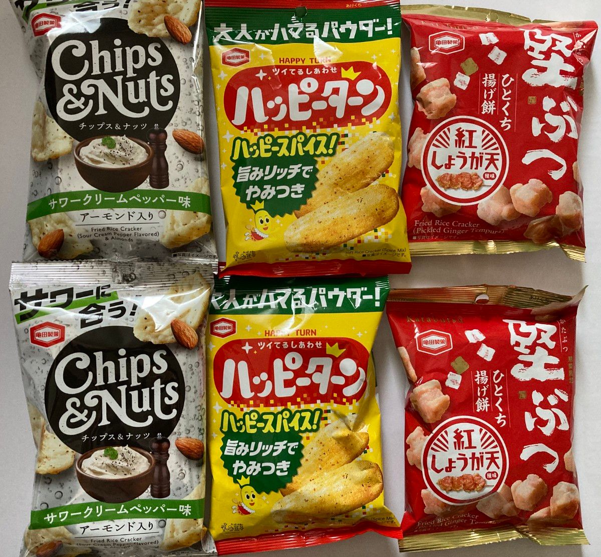 亀田製菓 米菓スナックセット チップス&ナッツ 堅ぶつ 亀田製菓 米菓スナックセット チップス&ナッツ 堅ぶつ