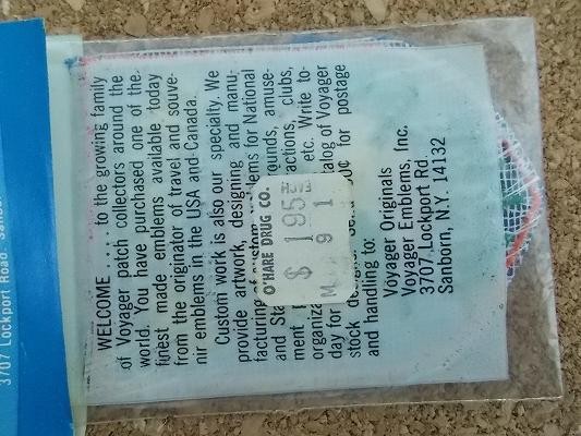 70s 米国製OKLAHOMA オクラホマ州Voyagerビンテージ刺繍ワッペン/MADE IN USA旅行インディアン観光アップリケ土産ドリームキャッチャー_画像6