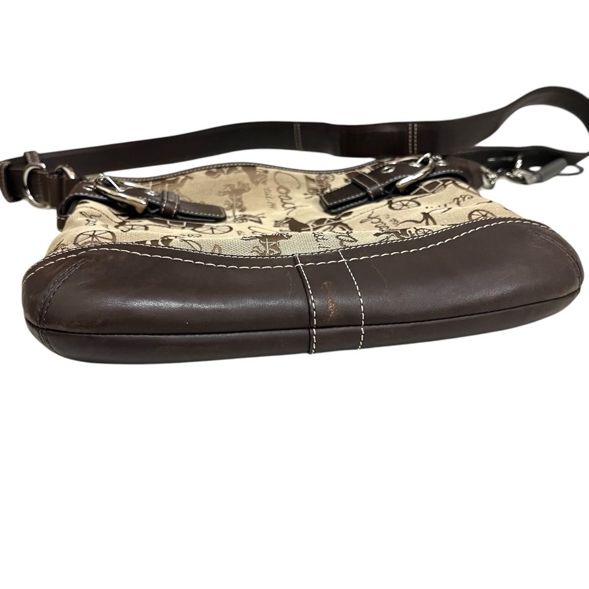 良品 COACH コーチ ショルダーバッグ F14441 ホースアンド 良品 COACH コーチ ショルダーバッグ F14441 ホースアンド