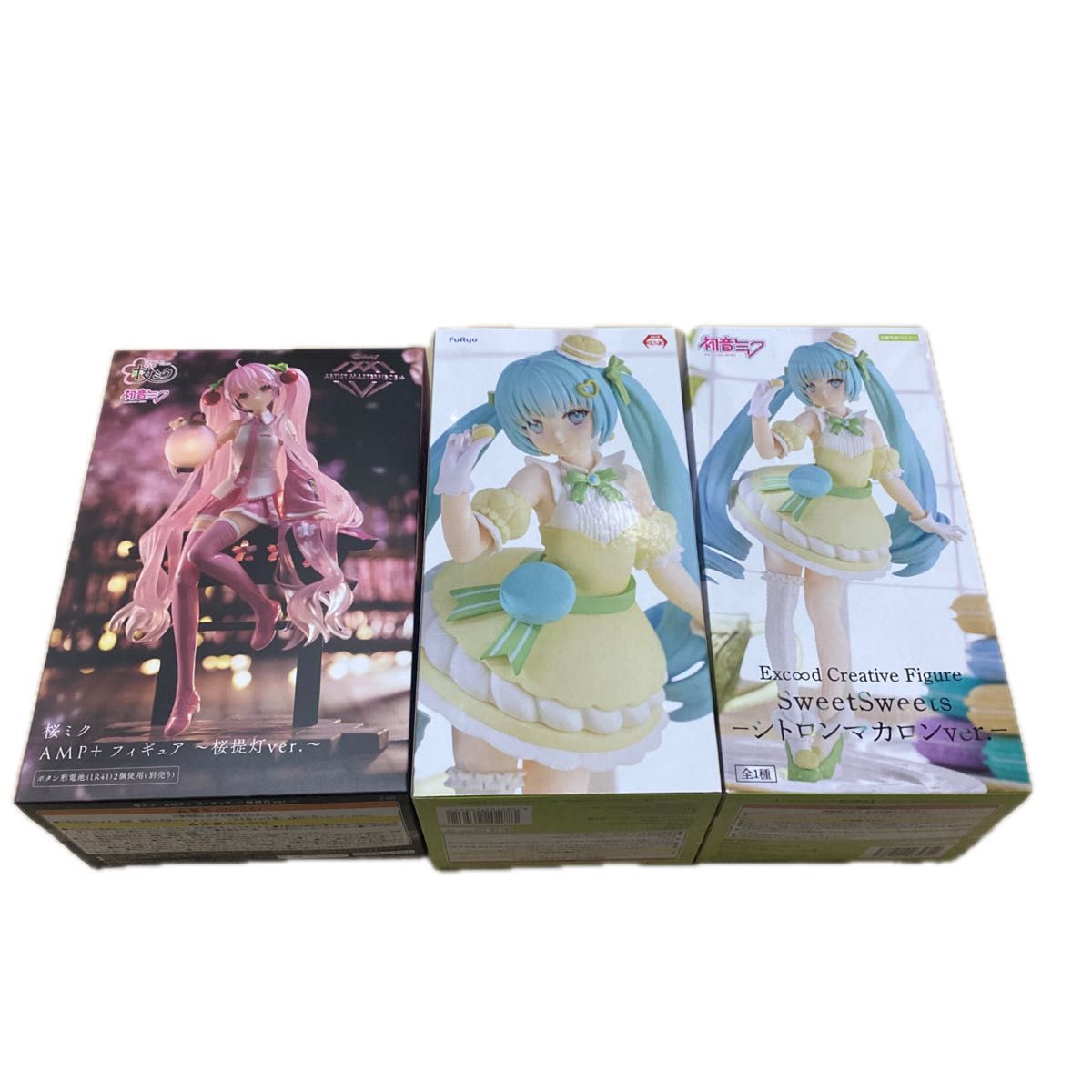桜ミク/初音ミク フィギュア 3体セット 桜ミク 桜提灯 シトロン 桜ミク/初音ミク フィギュア 3体セット 桜ミク 桜提灯 シトロン