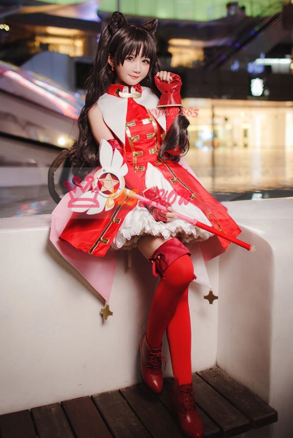 男の子向けプレゼント集結 cos7218Fate/Grand Order FGO 遠坂凛 カレイドルビー 魔法少女凛 コスプレ衣装