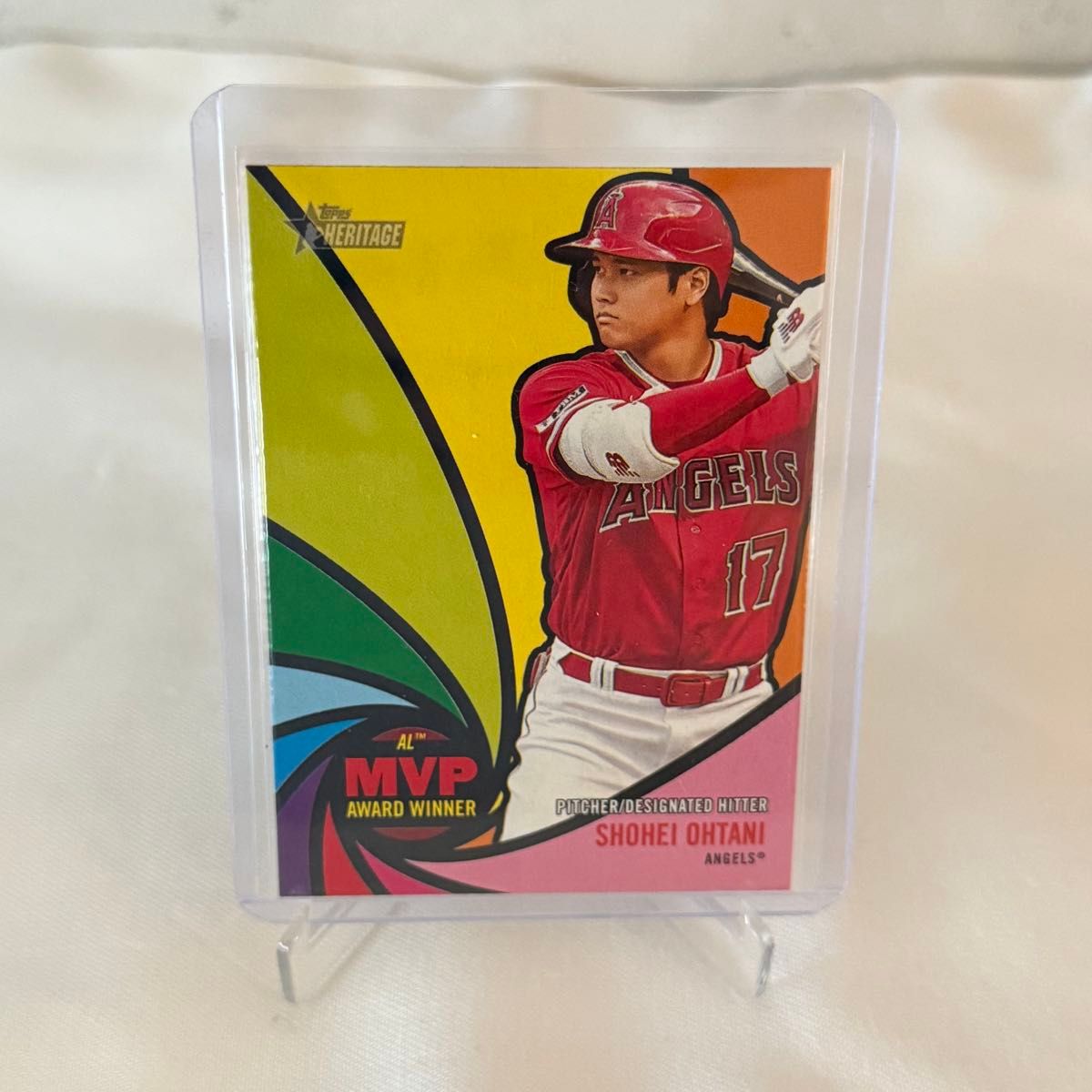 Topps Heritage SHOHEI OHTANI(大谷翔平)MVP|Yahoo!フリマ Topps Heritage SHOHEI OHTANI(大谷翔平)MVP|Yahoo!フリマ