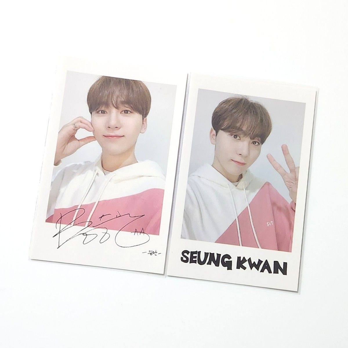 SEVENTEEN CARAT LAND 2020 ポラロイドフォト スングァン 2枚 SEVENTEEN CARAT LAND 2020 ポラロイドフォト スングァン 2枚