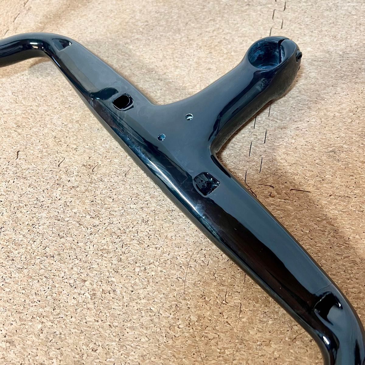 ロードバイク 一体型 カーボン エアロ ドロップハンドル 400 ロードバイク 一体型 カーボン エアロ ドロップハンドル 400