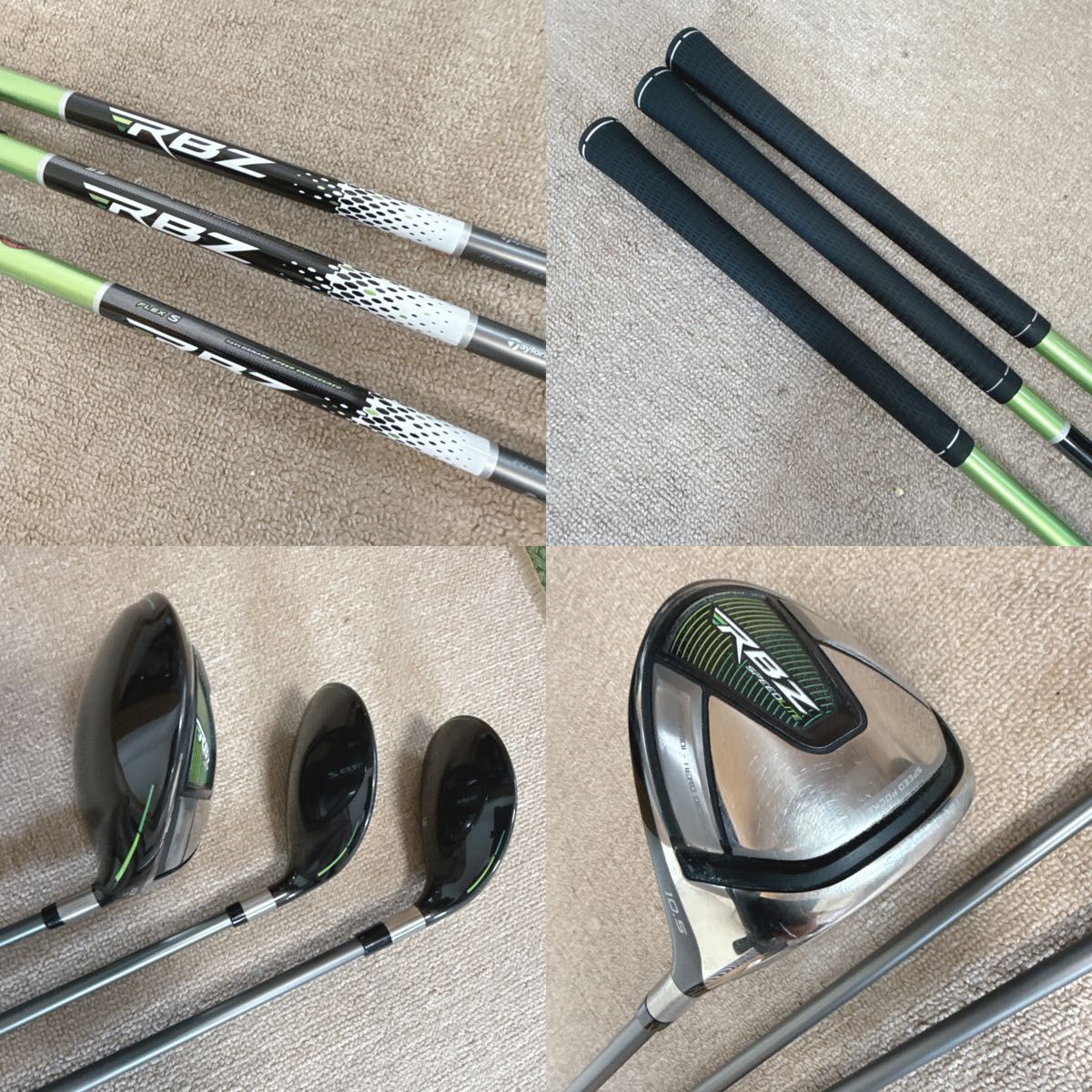 人気 【美品】テーラーメイド RBZ ゴルフクラブセット 人気 【美品】テーラーメイド RBZ ゴルフクラブセット