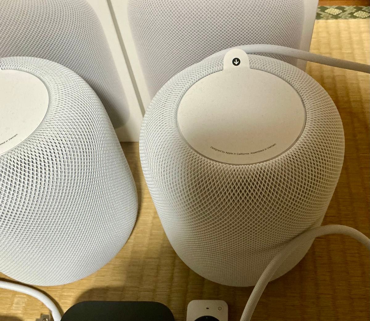 HomePod 第2世代 ステレオペアセット 限定保証あり(画像のApple HomePod 第2世代 ステレオペアセット 限定保証あり(画像のApple