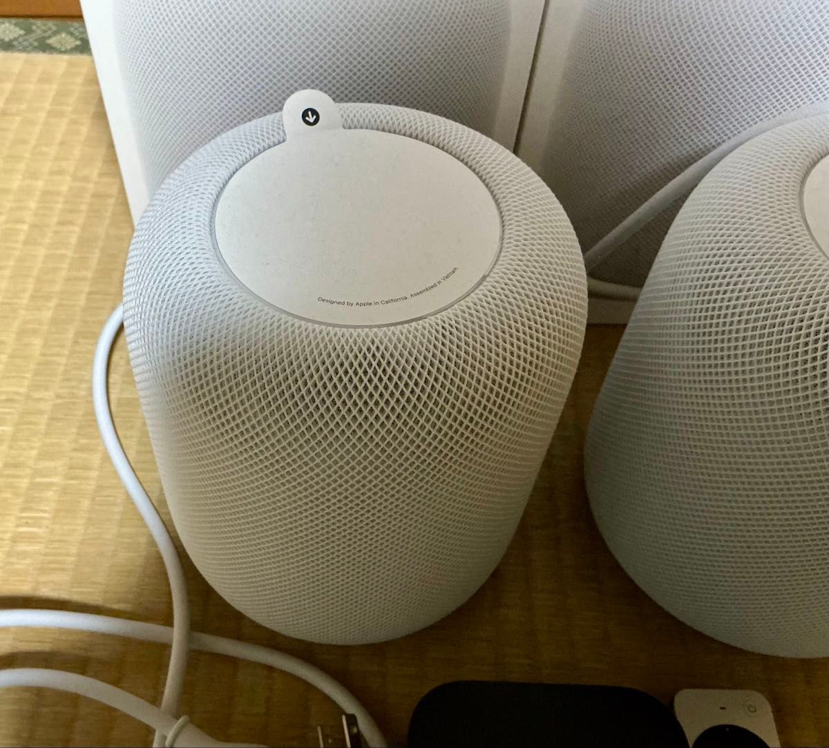 HomePod 第2世代 ステレオペアセット 限定保証あり(画像のApple HomePod 第2世代 ステレオペアセット 限定保証あり(画像のApple