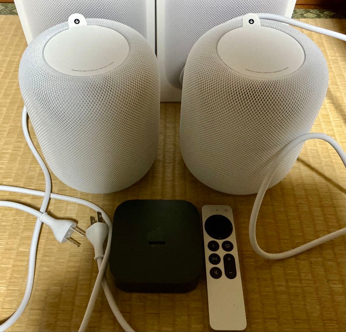 HomePod 第2世代 ステレオペアセット 限定保証あり(画像のApple HomePod 第2世代 ステレオペアセット 限定保証あり(画像のApple