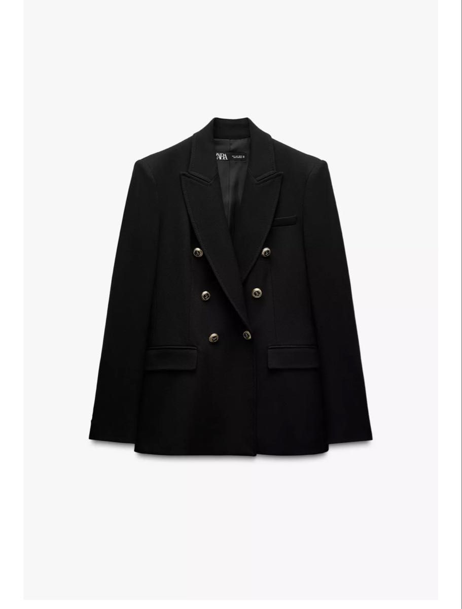 ZARA ダブルブレスト仕様タイトフィットブレザー|Yahoo!フリマ ZARA ダブルブレスト仕様タイトフィットブレザー|Yahoo!フリマ
