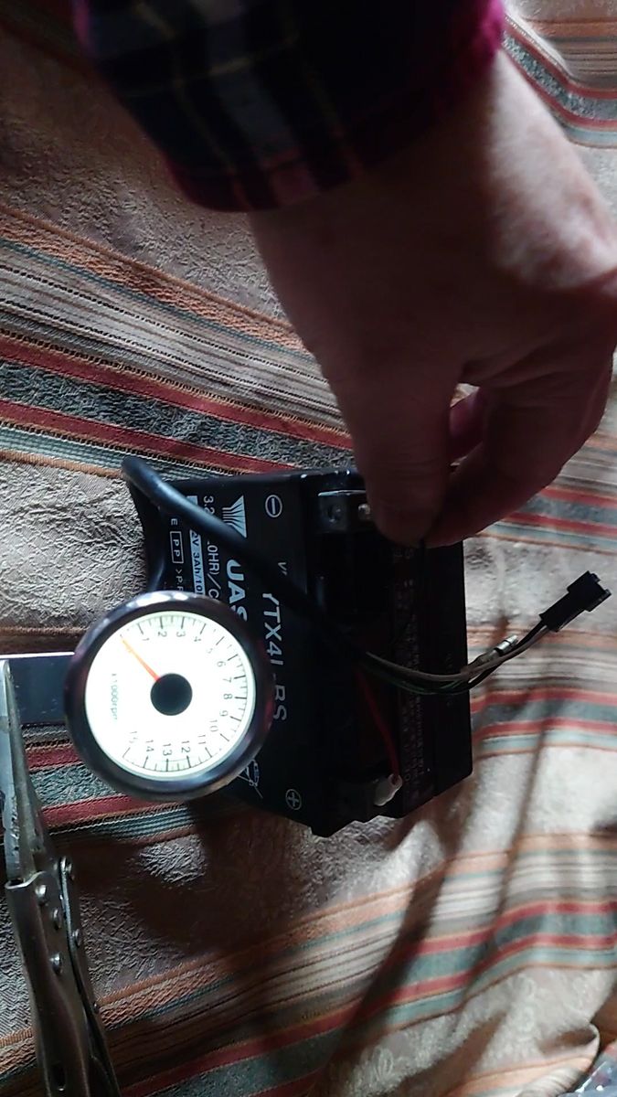 タコメーター電気式48mm KSR110 などに