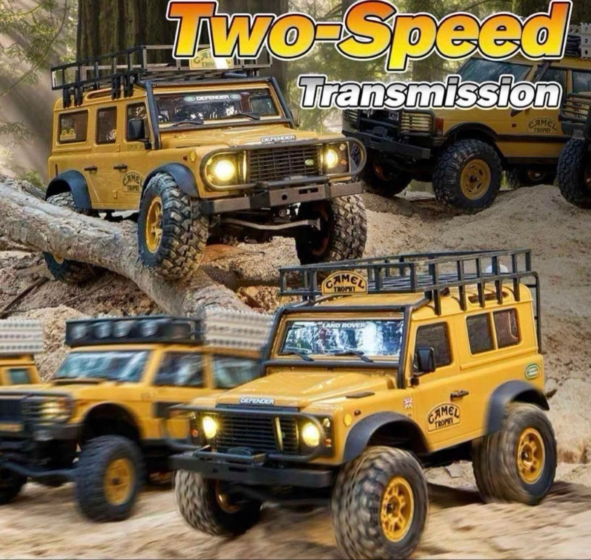 日本語説明書付 FMS ランドローバーディフェンダー90 1/24 FCX24M 高性能 日本語説明書付 FMSランドローバーディフェンダー110 1