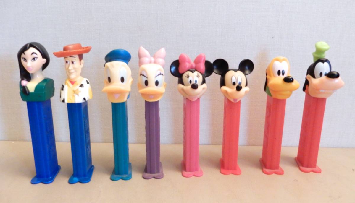 ヤフオク Usa Pez ペッツ ディズニー ８点セット ミ