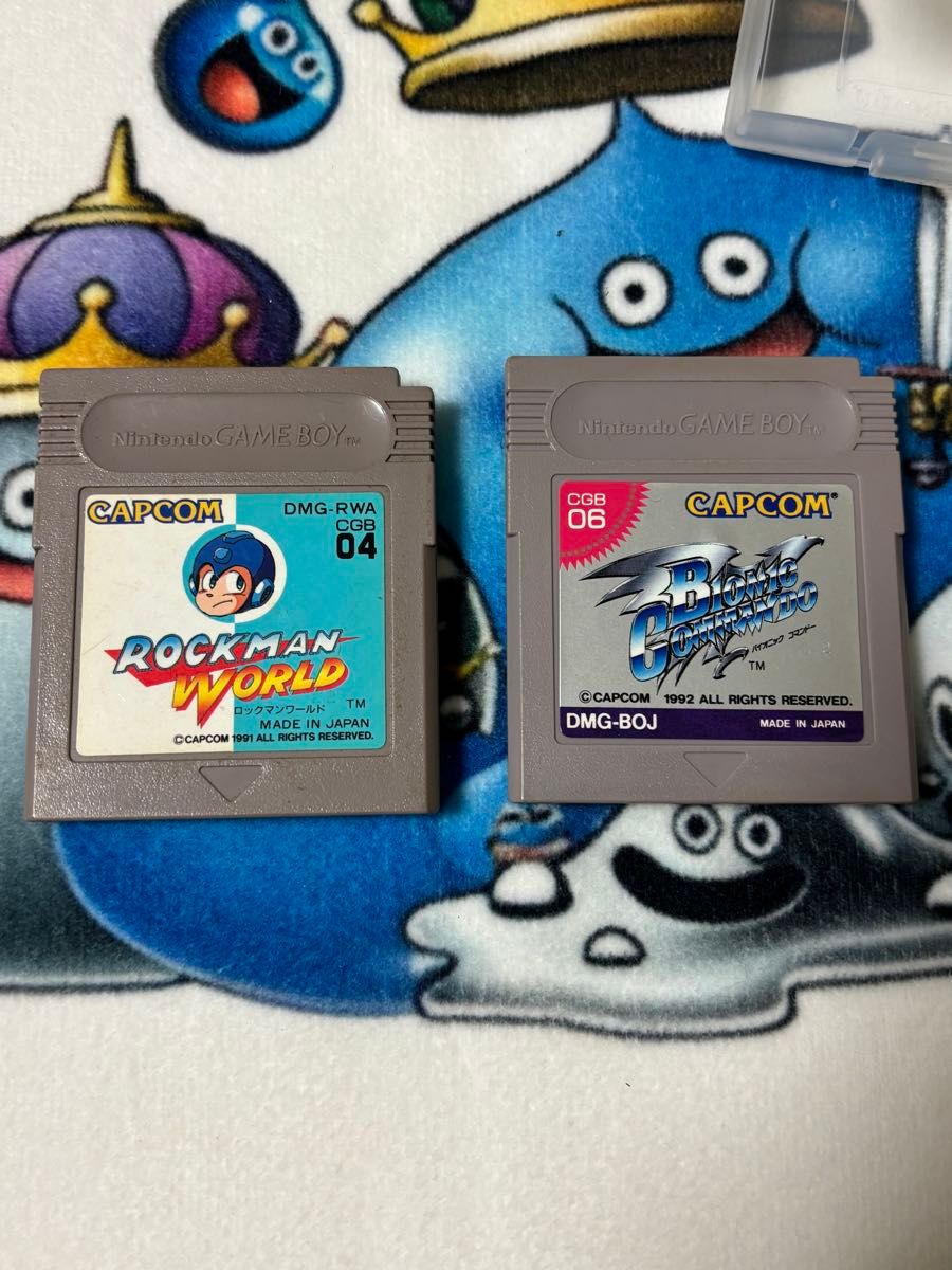 ロックマンワールド & バイオニックコマンドー ゲームボーイ ロックマンワールド & バイオニックコマンドー ゲームボーイ
