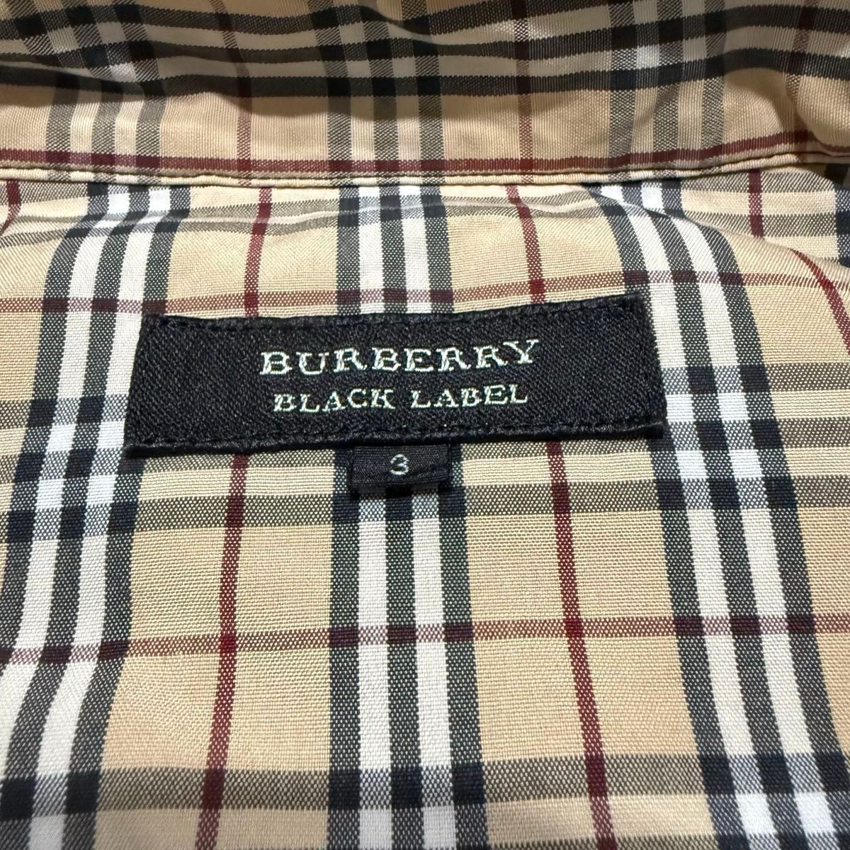 BURBERRY BLACK LABEL コーデュロイ ダークブラウン シャツ BURBERRY BLACK LABEL コーデュロイ ダークブラウン シャツ