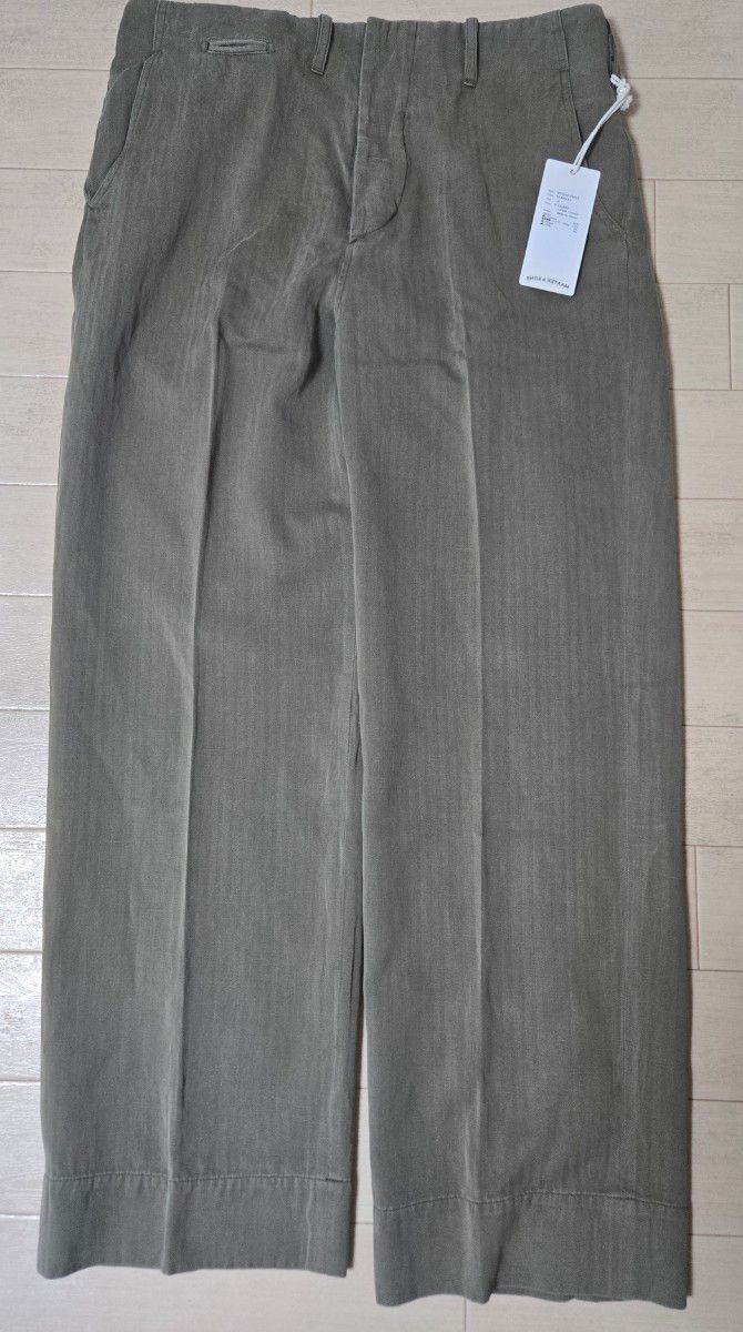 MAATEE & SONS CHINO TROUSER ドゥルン カーキ 4|Yahoo!フリマ MAATEE & SONS CHINO TROUSER ドゥルン カーキ 4|Yahoo!フリマ