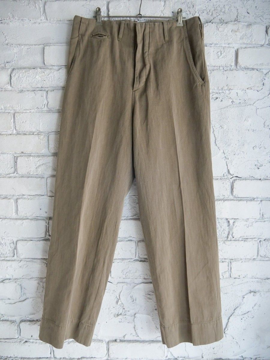 MAATEE & SONS CHINO TROUSER ドゥルン カーキ 4|Yahoo!フリマ MAATEE & SONS CHINO TROUSER ドゥルン カーキ 4|Yahoo!フリマ