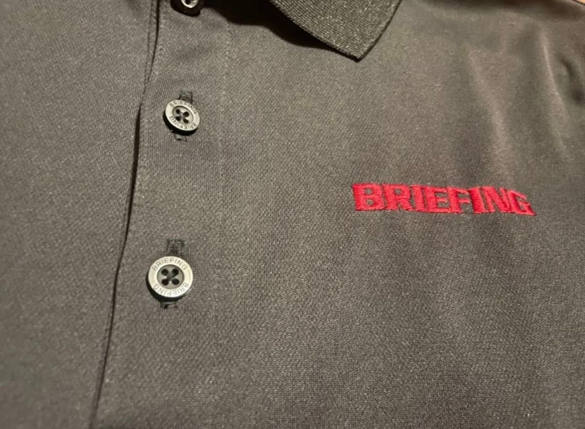 美品】BRIEFING ブリーフィング ポロシャツ ブラック M|Yahoo 美品】BRIEFING ブリーフィング ポロシャツ ブラック M|Yahoo