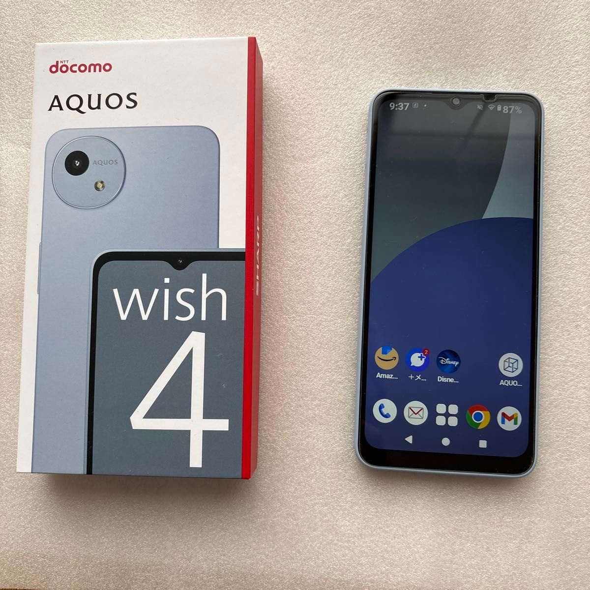 AQUOS Wish4 SHー52E ブルー docomo購入後約6か月使用|Yahoo AQUOS Wish4 SHー52E ブルー docomo購入後約6か月使用|Yahoo