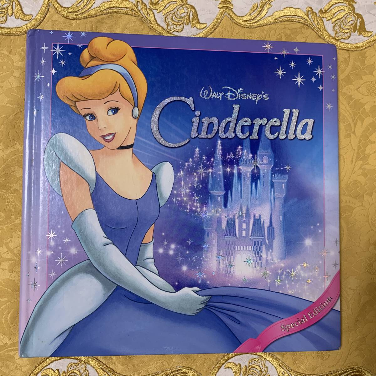 ★【USED】英語絵本 Walt Disney's Cinderella Special Edition ウォルトディズニーのシンデレラ ハードカバー_画像1