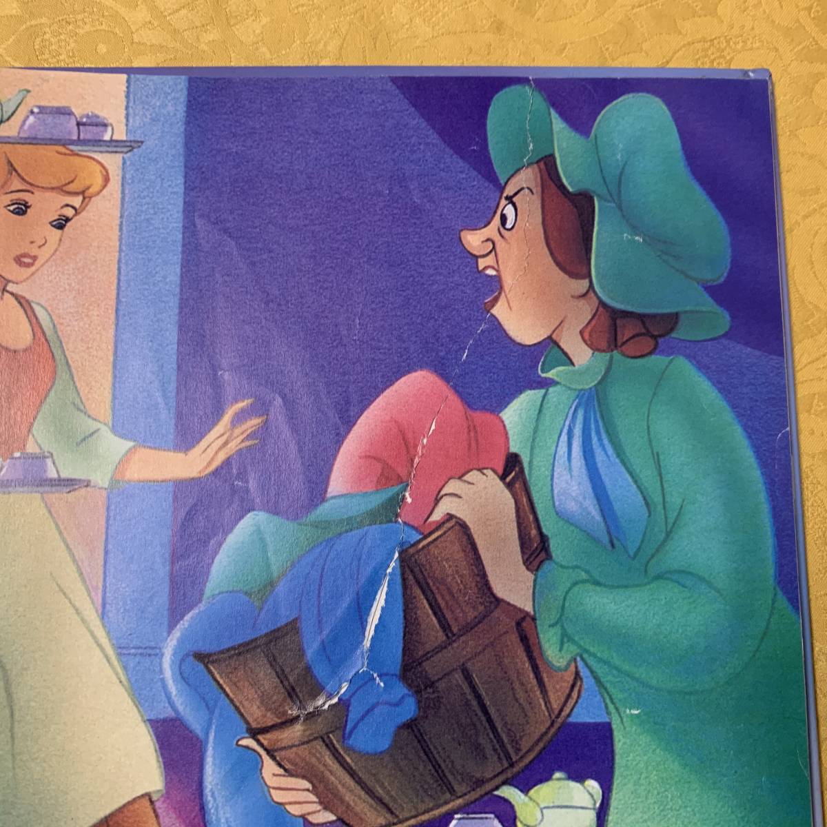 ★【USED】英語絵本 Walt Disney's Cinderella Special Edition ウォルトディズニーのシンデレラ ハードカバー_画像8