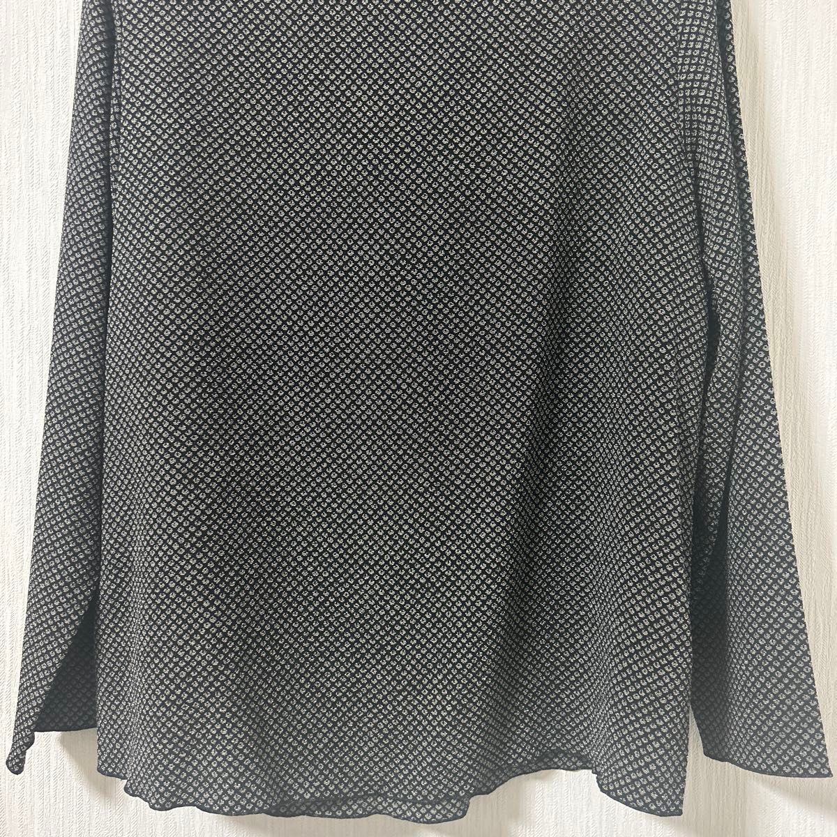 美品】詩仙堂 タムラヒトシ ちりめん チュニック ブラウス 美品】詩仙堂 タムラヒトシ ちりめん チュニック ブラウス